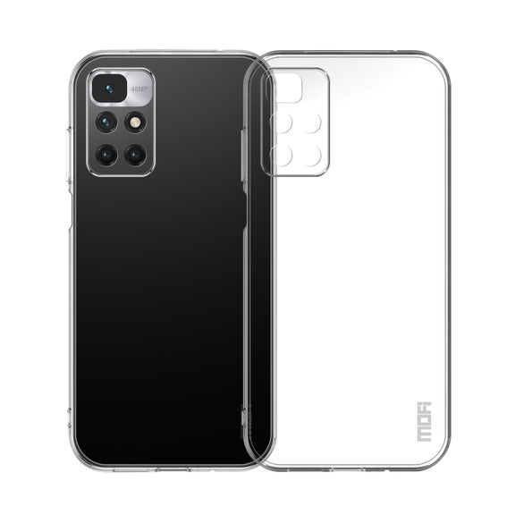 For Xiaomi Redmi 10 Prime 2022 MOFI Ming Series Ultra-thin TPU Phone Case(Transparent)