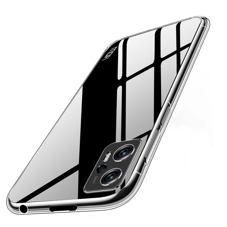 For Xiaomi Redmi Note 11T Pro 5G / Note 11T Pro+ MOFI Ming Series Ultra-thin TPU Phone Case(Transparent)