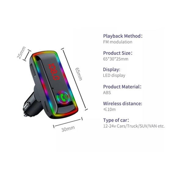 F11  USB Charger Car Player Blue Tooth  Fm Transmitter Car MP3 Players