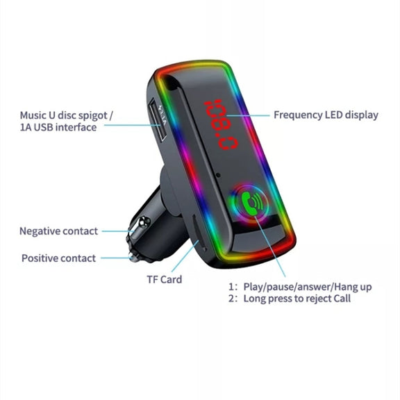 F11  USB Charger Car Player Blue Tooth  Fm Transmitter Car MP3 Players