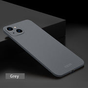 For iPhone 14 MOFI Fandun Series Frosted PC Ultra-thin Phone Case(Gray)