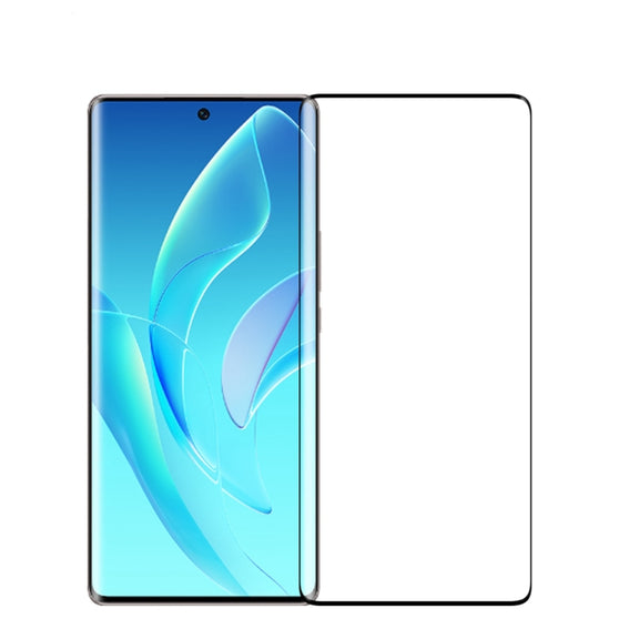 For Honor 70 MOFI 9H 3D Hot Bending Tempered Glass Film(Black)
