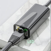1000Mbps RJ45 Network Card USB Ethernet Adapter, port:Type-C