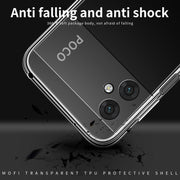 For Samsung Galaxy M13 MOFI Ming Series Ultra-thin TPU Phone Case(transparent)