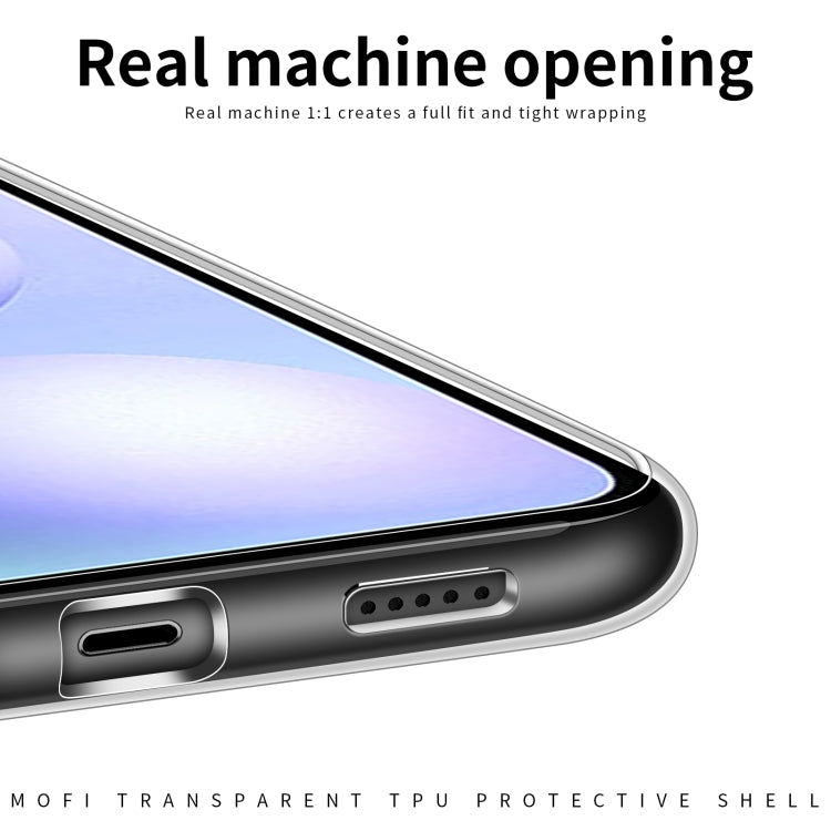 For Xiaomi Poco M4 5G MOFI Ming Series Ultra-thin TPU Phone Case(Transparent)