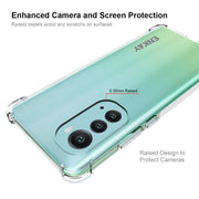 For Motorola Moto Edge 2022 ENKAY Transparent TPU Shockproof Phone Case