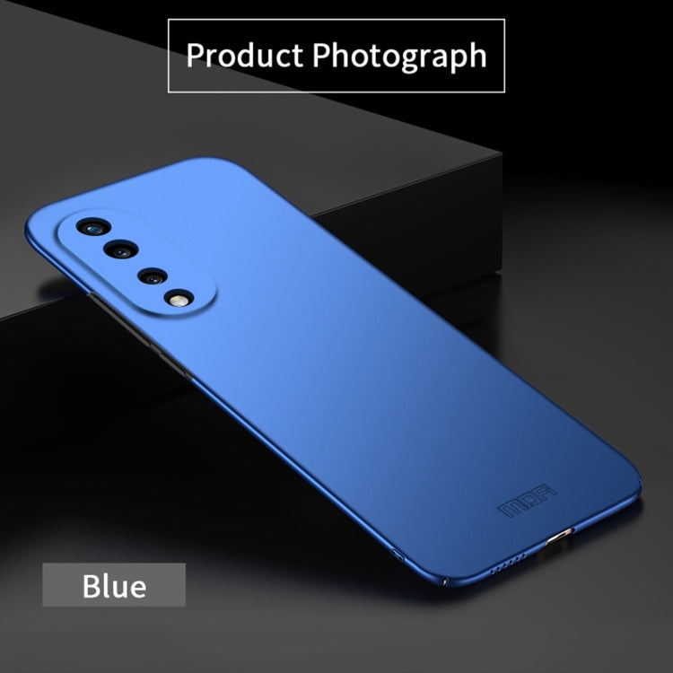 For Honor 70 Pro MOFI Frosted PC Ultra-thin Hard Case(Blue)