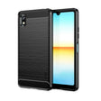 For Sony Xperia Ace 3 MOFI Gentleness Brushed Carbon Fiber Soft TPU Case(Black) - Sony Cases by MOFI | Online Shopping South Africa | PMC TechLife | Buy Now Pay Later Mobicred