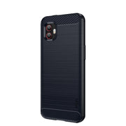 For Samsung Galaxy Xcover6 Pro / Xcover Pro 2 MOFI Gentleness Brushed Carbon Fiber Soft TPU Case(Blue)