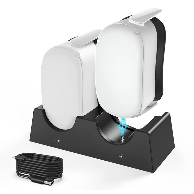 For Oculus Quest 2 VR Charging Stand VR Accessories Host Storage Bracket Double Charging Stand
