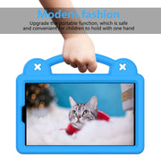 For Huawei MediaPad M5 8.4 Handle Kickstand Children EVA Shockproof Tablet Case(Sky Blue)