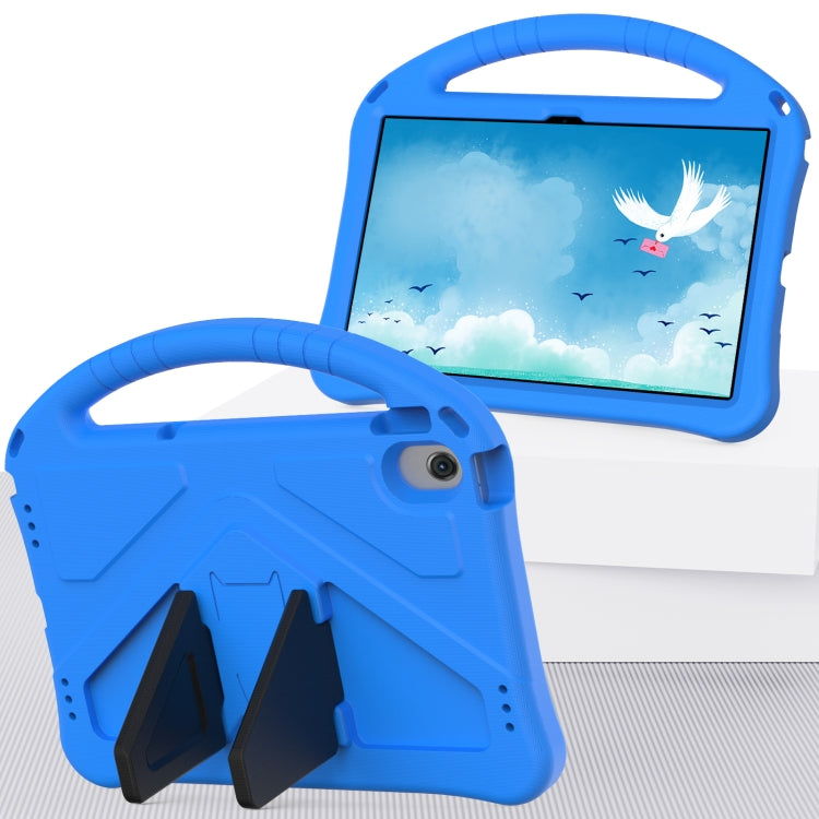 For Lenovo Tab M10 Plus 10.6 3rd Gen TB125FU 2022 EVA Shockproof Tablet Case with Holder(Blue)