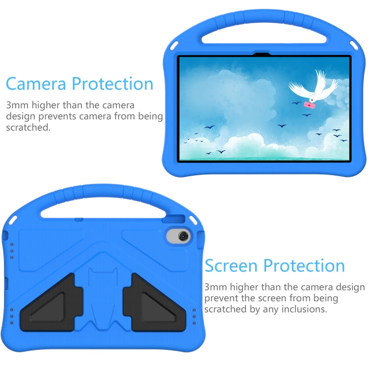 For Lenovo Tab M10 Plus 10.6 3rd Gen TB125FU 2022 EVA Shockproof Tablet Case with Holder(Blue)