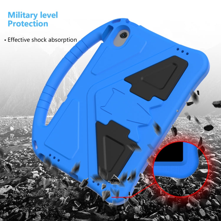 For Lenovo Tab M10 Plus 10.6 3rd Gen TB125FU 2022 EVA Shockproof Tablet Case with Holder(Blue)