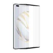 5 PCS For Huawei Nova 10 Pro ENKAY 3D Heat Bending Tempered Glass Film