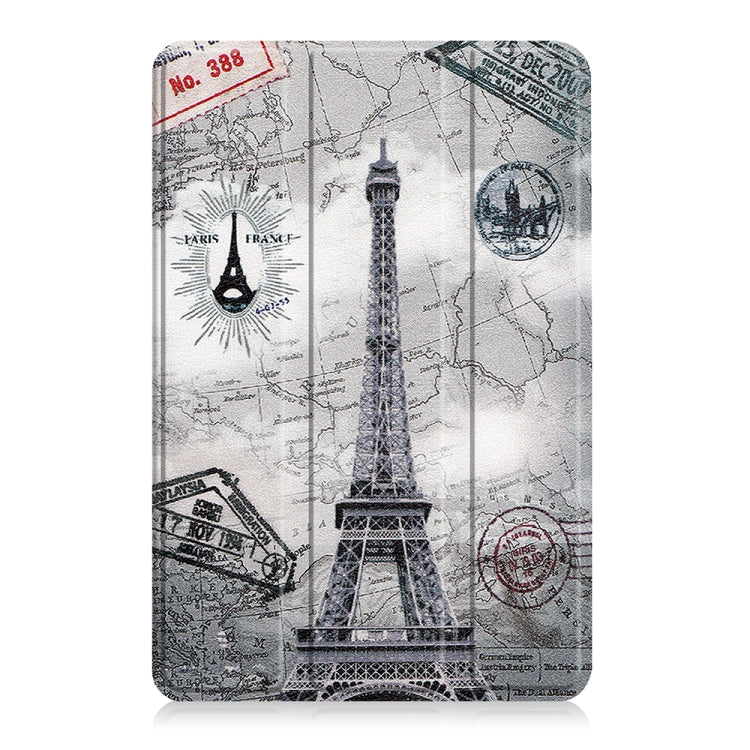For Amazon Fire 7 12th 2022 JSM Smart Leather Tablet Case(Retro tower)