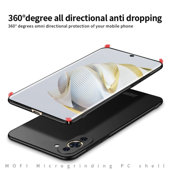 For Huawei Nova 10 Pro MOFI Frosted PC Ultra-thin Hard Case(Red)