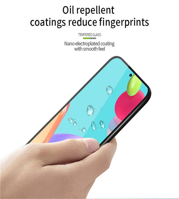 For Samsung Galaxy Z Fold4 MOFI 9H 3D Explosion-proof Tempered Glass Film(Black)