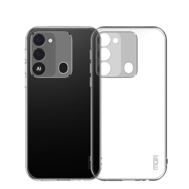For Tecno Spark GO 2022 MOFI Ming Series Ultra-thin TPU Phone Case(Transparent)