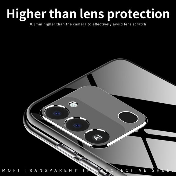For Tecno Spark GO 2022 MOFI Ming Series Ultra-thin TPU Phone Case(Transparent)