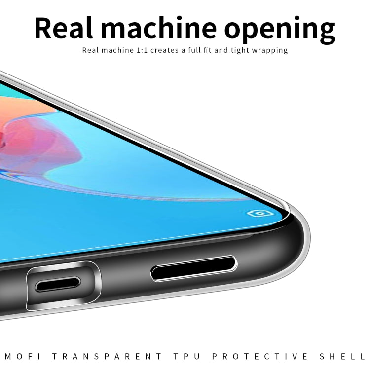 For Tecno Spark GO 2022 MOFI Ming Series Ultra-thin TPU Phone Case(Transparent)