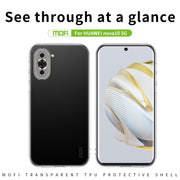 For Huawei Nova 10 5G MOFI Ming Series Ultra-thin TPU Phone Case(Transparent)