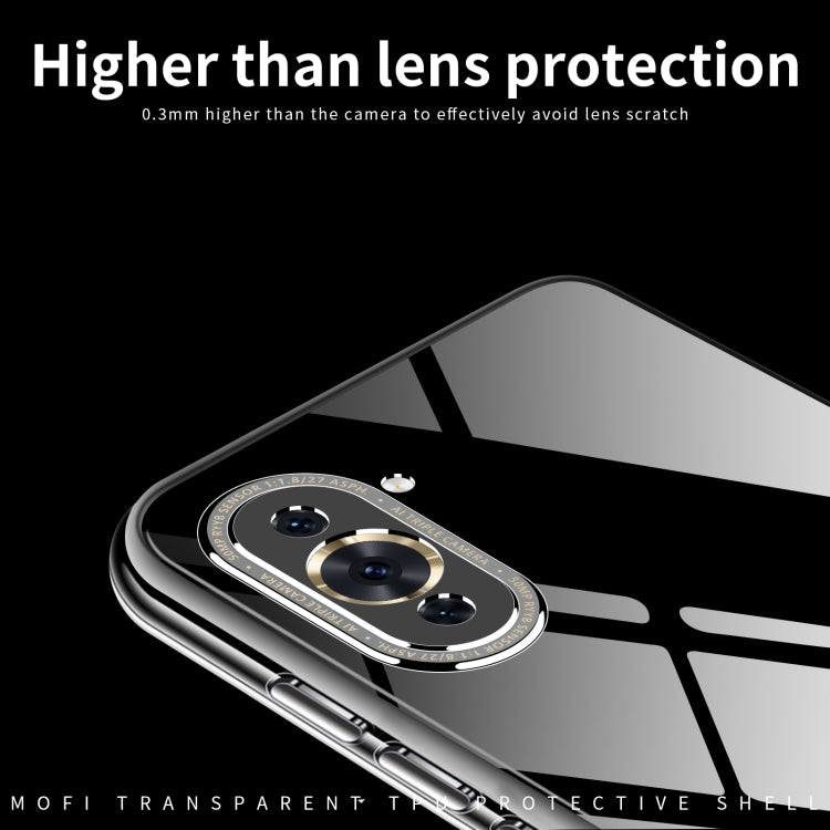 For Huawei Nova 10 Pro MOFI Ming Series Ultra-thin TPU Phone Case(Transparent)
