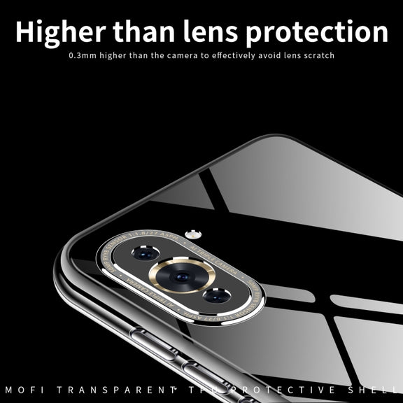 For Huawei Nova 10 Pro MOFI Ming Series Ultra-thin TPU Phone Case(Transparent)