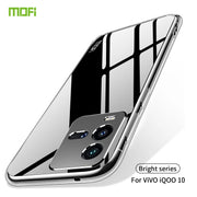 For vivo iQOO 10 MOFI Ming Series Ultra-thin TPU Phone Case(Transparent)