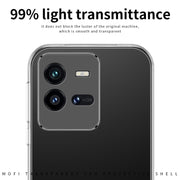 For vivo iQOO 10 Pro MOFI Ming Series Ultra-thin TPU Phone Case(Transparent)