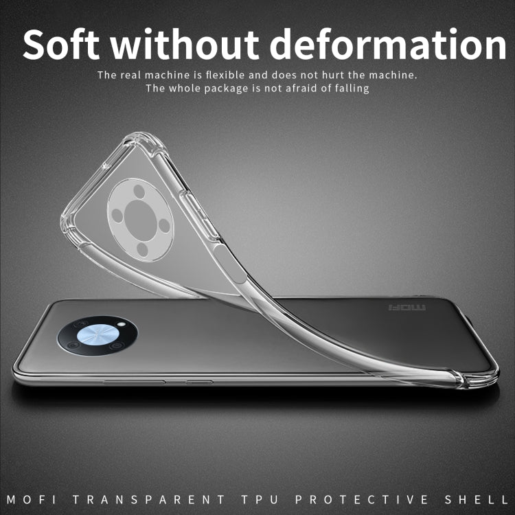 For Huawei nova Y90 / Enjoy 50 Pro MOFI Ming Series Ultra-thin TPU Phone Case(Transparent)
