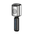KM600 Wireless Microphone TWS Handheld Noise Reduction Smart Bluetooth-compatible Condenser Mic Music Player for Singing(Sliver) - Microphone by PMC TechLife | Online Shopping South Africa | PMC TechLife | Buy Now Pay Later Mobicred