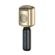 KM600 Wireless Microphone TWS Handheld Noise Reduction Smart Bluetooth-compatible Condenser Mic Music Player for Singing(Gold) - Microphone by PMC TechLife | Online Shopping South Africa | PMC TechLife | Buy Now Pay Later Mobicred