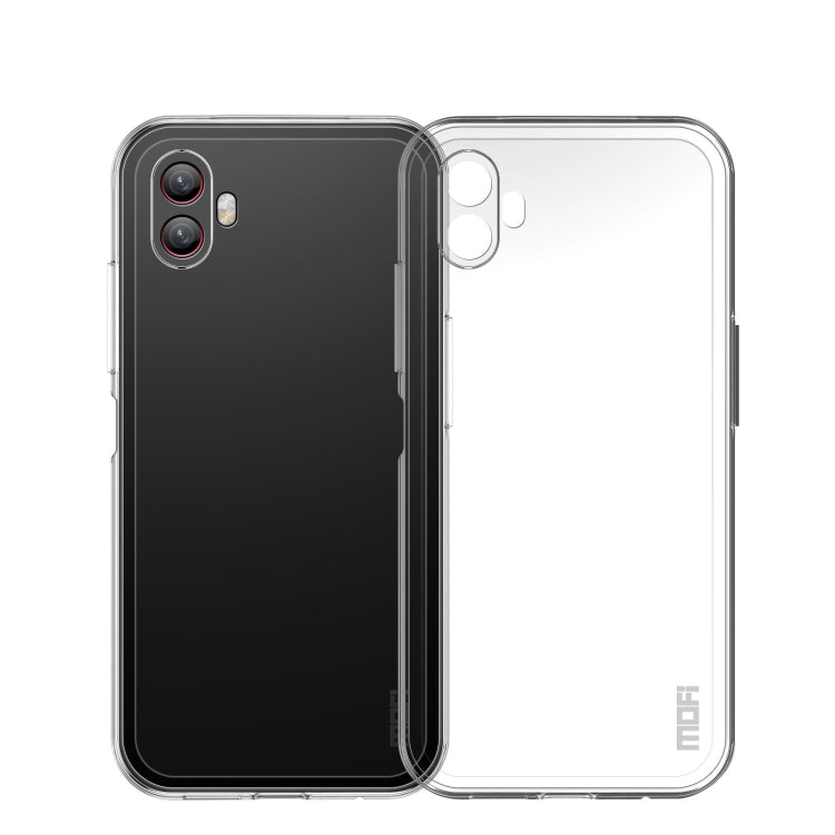 For Samsung Galaxy Xcover6 Pro MOFI Ming Series Ultra-thin TPU Phone Case(Transparent)