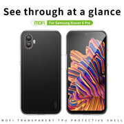 For Samsung Galaxy Xcover6 Pro MOFI Ming Series Ultra-thin TPU Phone Case(Transparent)