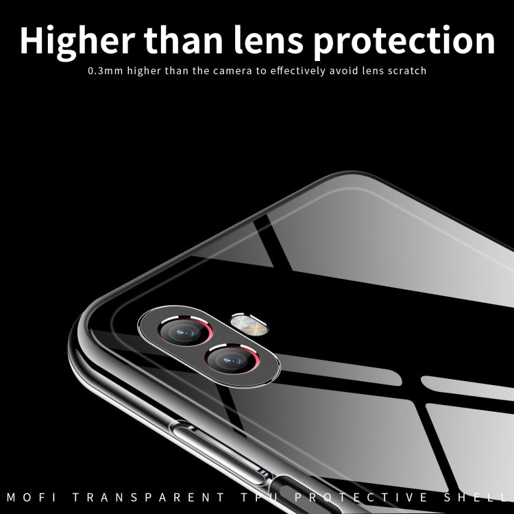 For Samsung Galaxy Xcover6 Pro MOFI Ming Series Ultra-thin TPU Phone Case(Transparent)