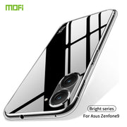 For Asus Zenfone9 MOFI Ming Series Ultra-thin TPU Phone Case(Transparent)