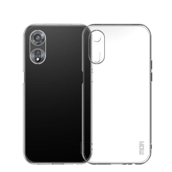 For OPPO A97 5G MOFI Ming Series Ultra-thin TPU Phone Case(Transparent)