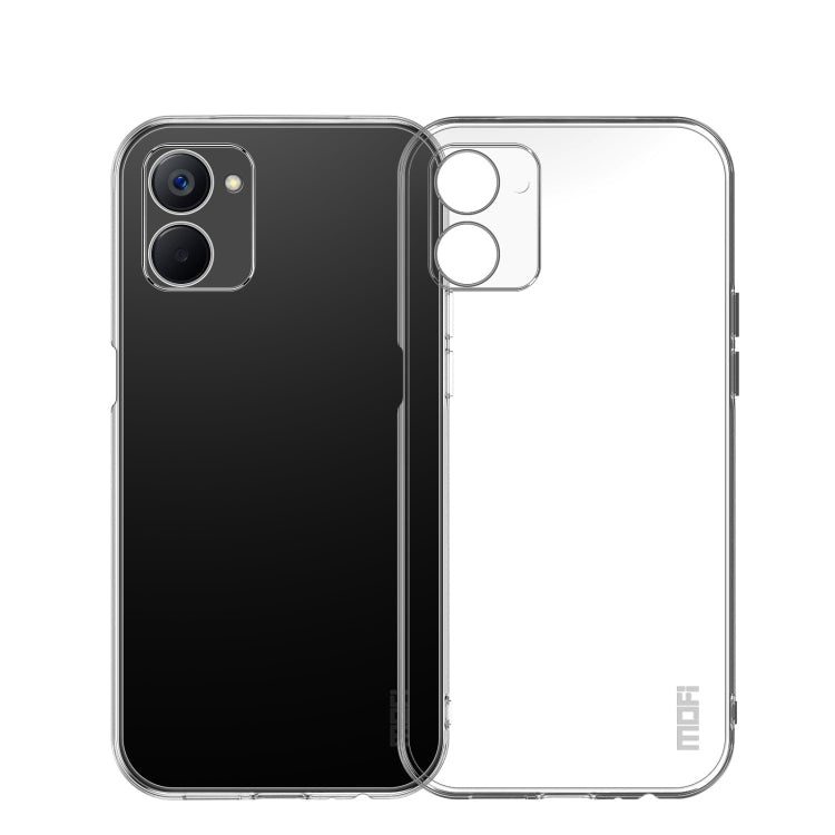 For Realme V20 5G MOFI Ming Series Ultra-thin TPU Phone Case(Transparent)