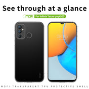 For Tecno Pop 6 GO MOFI Ming Series Ultra-thin TPU Phone Case(Transparent)