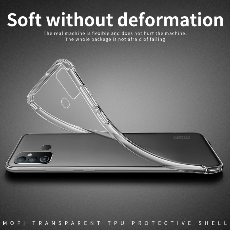 For Tecno Pop 6 GO MOFI Ming Series Ultra-thin TPU Phone Case(Transparent)
