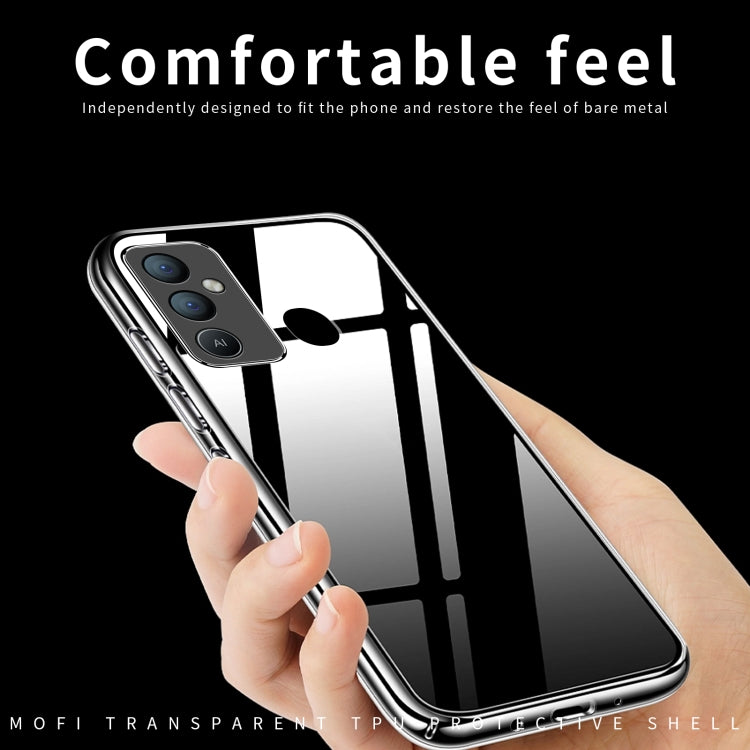 For Tecno Pop 6 GO MOFI Ming Series Ultra-thin TPU Phone Case(Transparent)