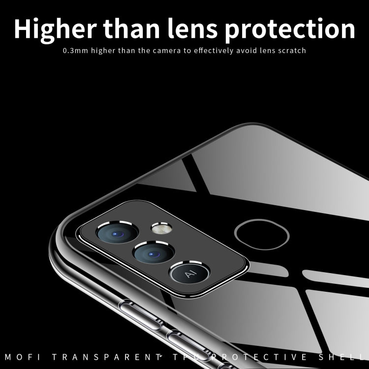 For Tecno Pop 6 GO MOFI Ming Series Ultra-thin TPU Phone Case(Transparent)