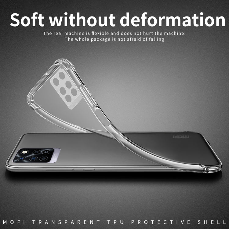 For vivo T2X MOFI Ming Series Ultra-thin TPU Phone Case(Transparent)