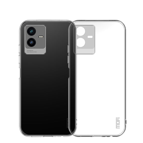For vivo T2X MOFI Ming Series Ultra-thin TPU Phone Case(Transparent)