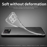 For ZTE Nubia Z40S Pro MOFI Ming Series Ultra-thin TPU Phone Case(Transparent)