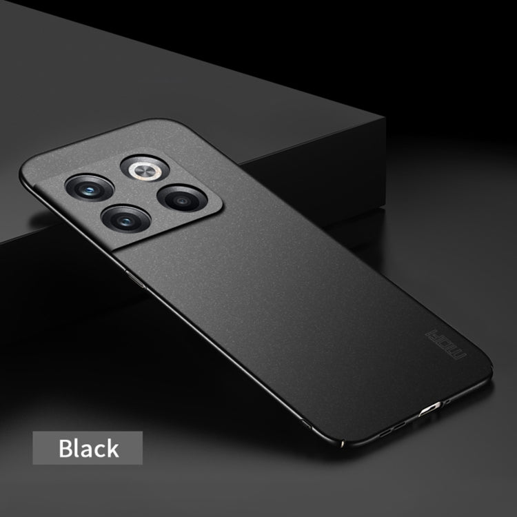 For OnePlus Ace Pro MOFI Frosted PC Ultra-thin Hard Phone Case(Black)