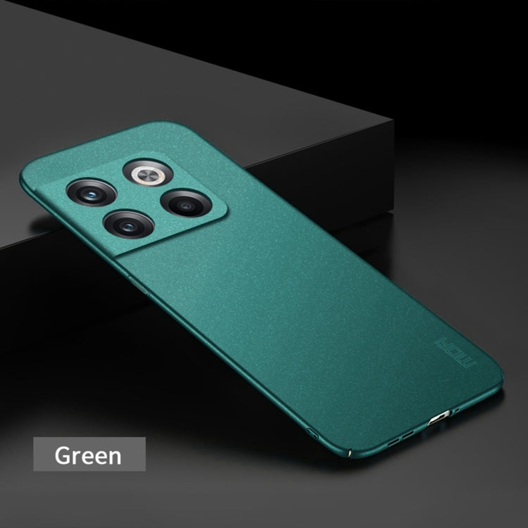 For OnePlus Ace Pro MOFI Frosted PC Ultra-thin Hard Phone Case(Green)