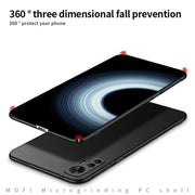 For Xiaomi 12T / 12T Pro / Redmi K50 Ultra MOFI Frosted PC Ultra-thin Hard Phone Case(Blue)