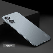 For OPPO A97 5G MOFI Frosted PC Ultra-thin Hard Phone Case(Gray)